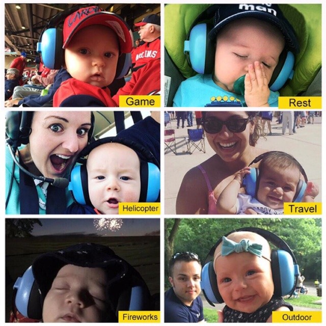 Big Promo Nozu Baby Earmuff /Penutup Telinga Bayi Anti Bising/Earmuff Anak/Ear Muff Bayi/Ear Muff