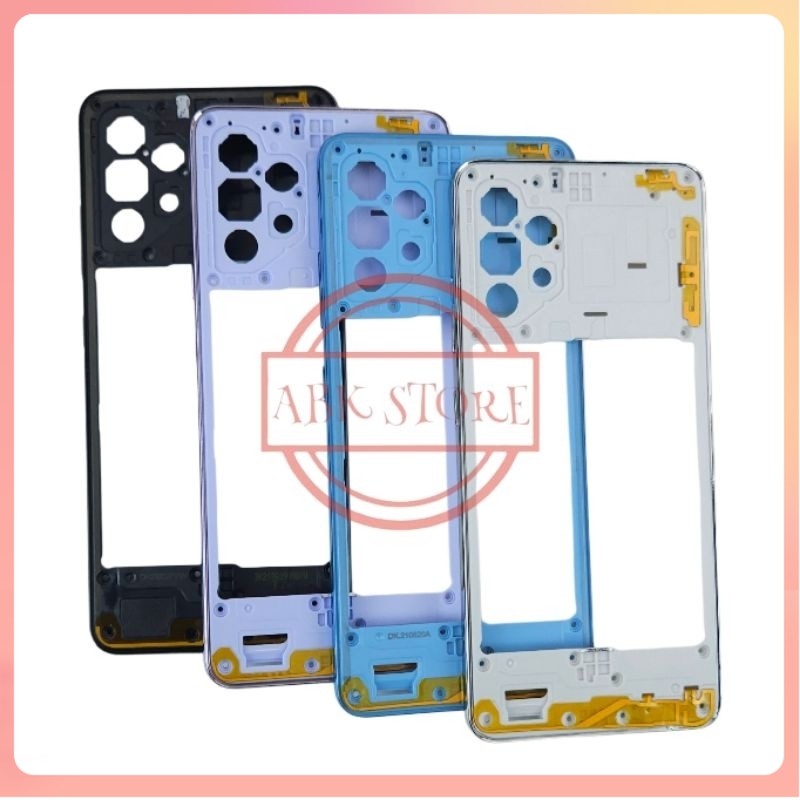 ORI MIDDLE FRAME - TULANG TENGAH BEZEL SAMSUNG A32 4G A325F BEZZEL - RANGKA CASING