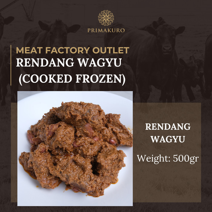 

PROMO!Meat Factory Outlet - By Primakuro - WagyuRendang500READY
