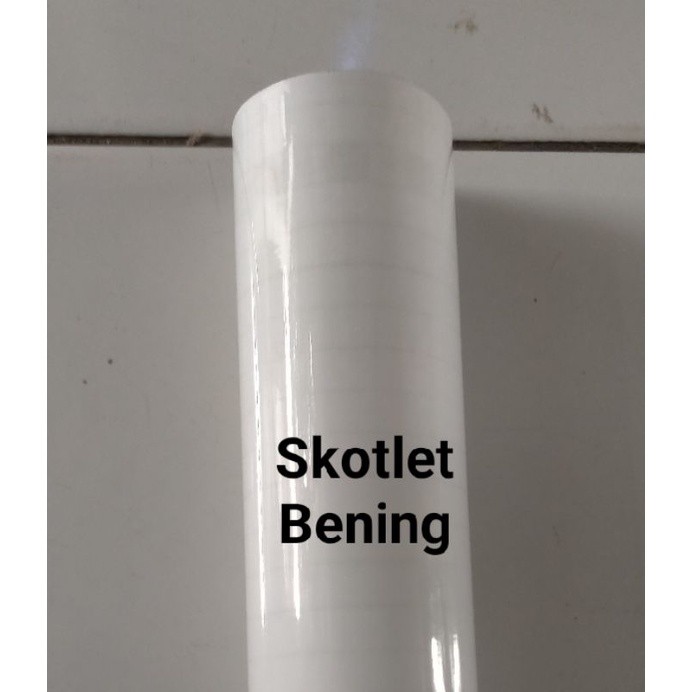 

SKOTLET BENING STIKER CLEAR HARGA PER METER