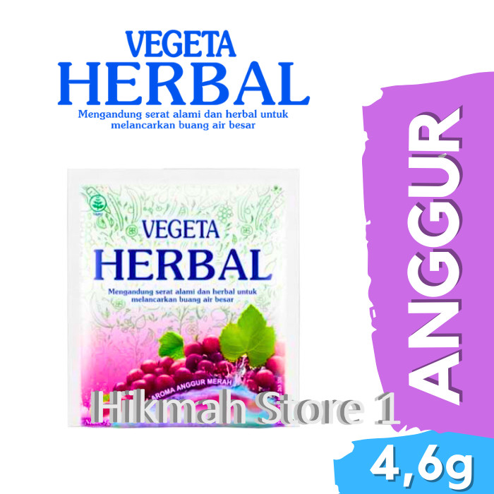 

Vegeta Herbal isi 1 Sachet untuk melancarkan buang air besar / eceran