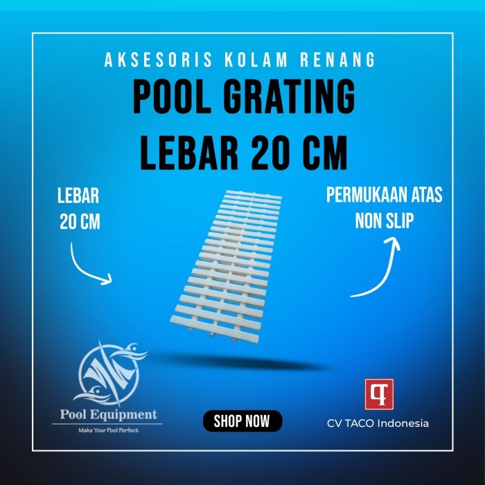 Pool Grating-Kisi Kolam Renang-Peralatan Kolam Renang