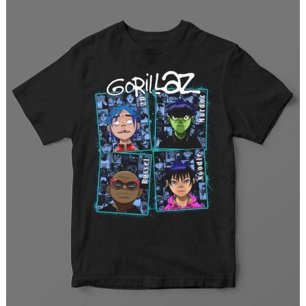 Kaos Rock - Band Gorillaz - Demon Days