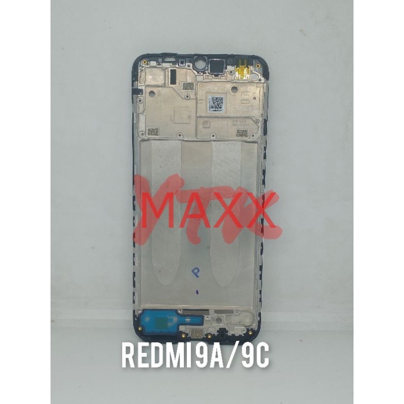 tulang tatakan lcd/frame lcd redmi 9a/9c