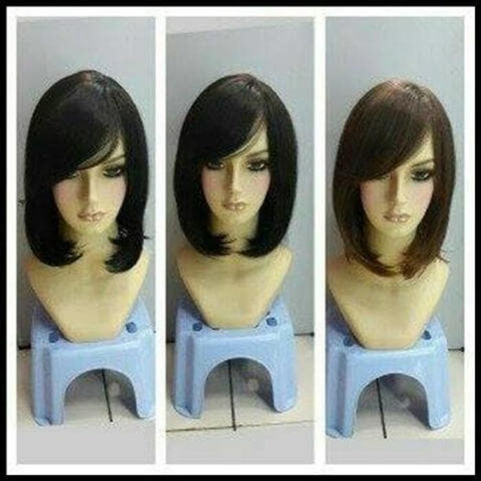 Wig ? Rambut Palsu Model Bob Sebahu