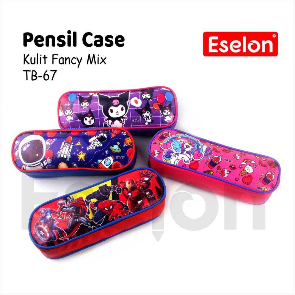 

Tempat Pensil Kulit Karakter/ Kotak pensil Kulit Resleting TB-67