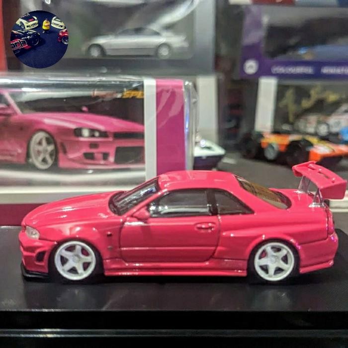 HJ99 Diecast Fast & Speed Nissan Skyline GTR R34 Suki Livery Remove Decal
