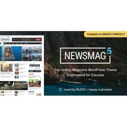 Newsmag– Magazine Newspaper Theme - Wordpress Theme