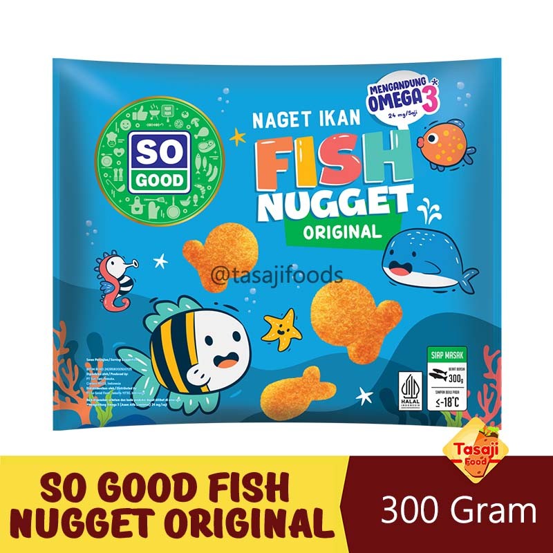 

So Good Fish Nugget Original 300gr Naget Ikan