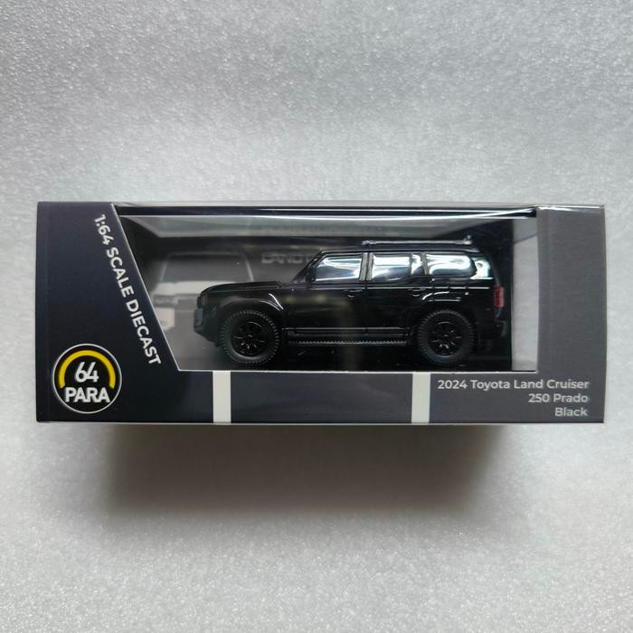 DIECAST PARA64 2024 TOYOTA LAND CRUISER 250 PRADO BLACK