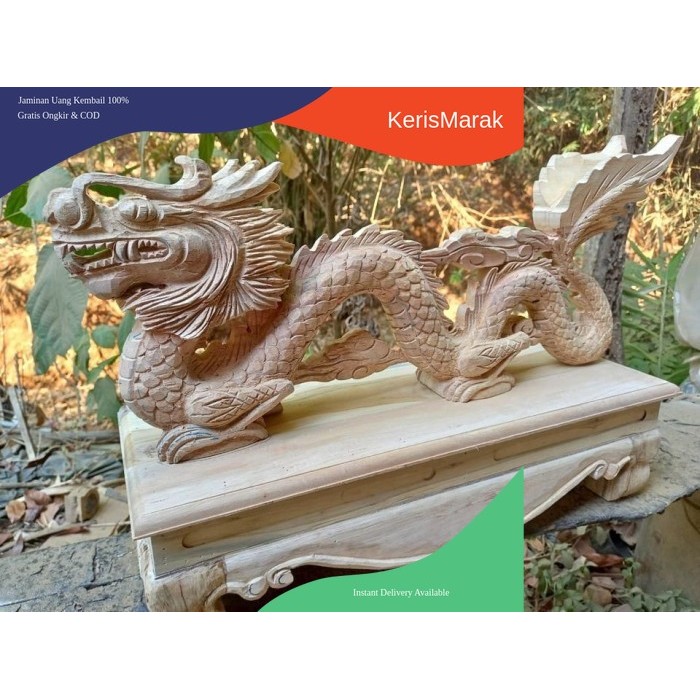 jagrak pedang naga termurah dari kayu jati ukiran 3d alusan bk Keris sengkelat majapahit mataram kar
