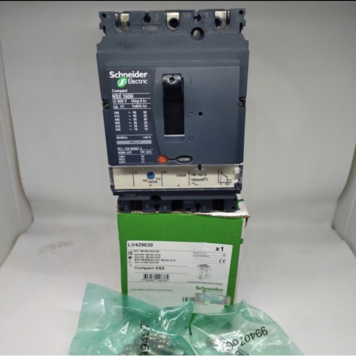 schneider mccb nsx160f 160a 3pole