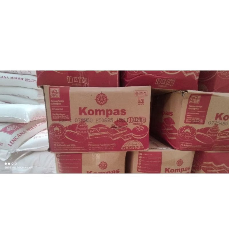 

Tepung Terigu KOMPAS 500gr 1 karton