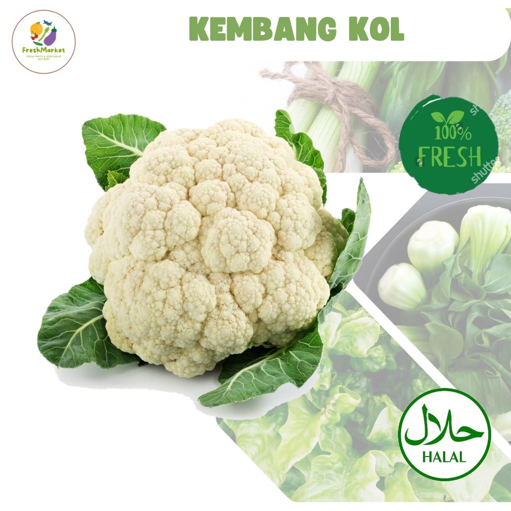 

Kembang Kol Sayuran Segar Per 250 Gram Sayurinstant