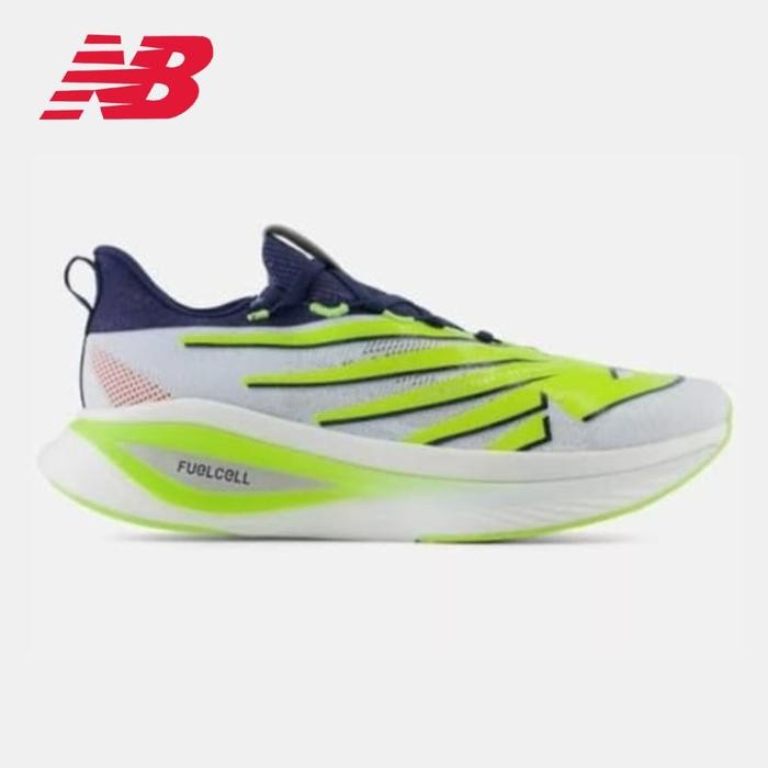 Sepatu Running NB New Balance Fuelcell Green Navy