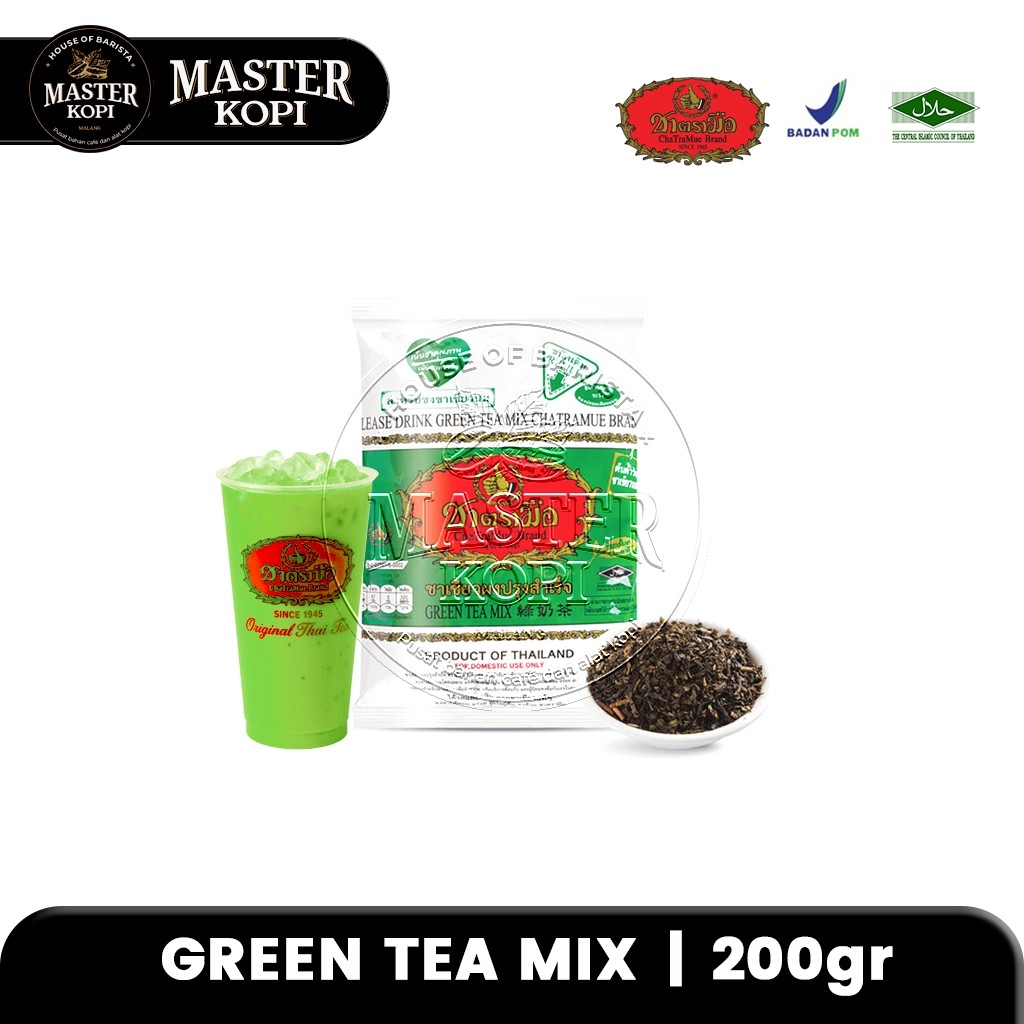 

Green Tea Mix 200gr Chatramue Tea Drink -1pcs