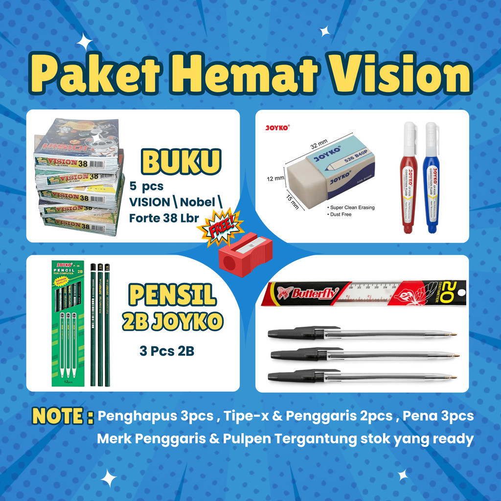 

6.6 Paket Alat Sekolah/Set Stationery/peralatan sekolah set