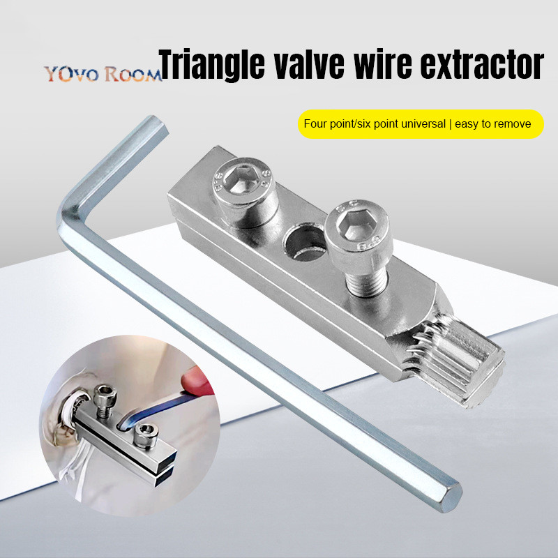 Obeng Alat Pembuka Kran /Patah Bolt Pipe Screw Extractor Baut Penarik Pipa Keran Tembok /Pipe Screw 