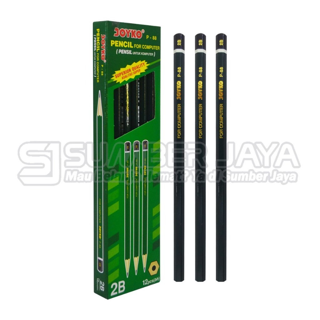 

Joyko Pensil/Pencil 2B P-88 Pensil Joyko 2B P-88