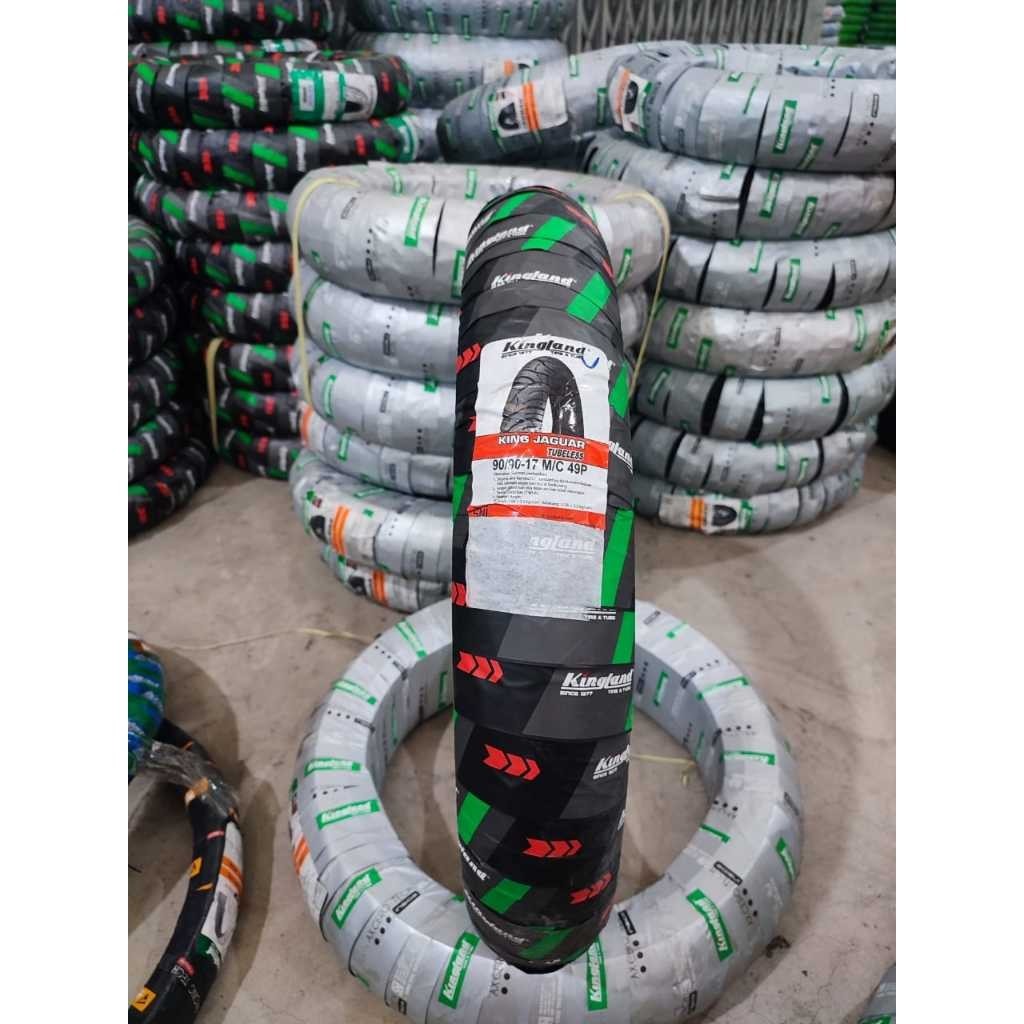 SEPASANG / SATUAN BAN MOTOR BEBEK KINGLAND KING JAGUAR RING 17 TUBLES DEPAN BELAKANG SEPASANG KHARIS