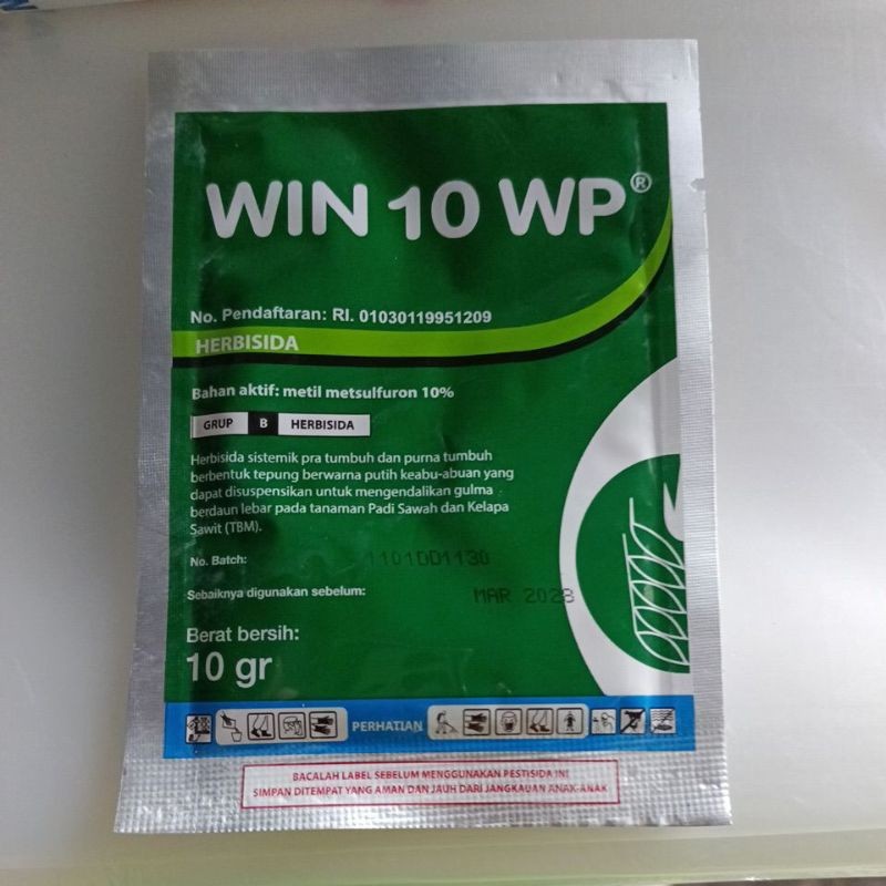 Herbisida WIN 10 WP 10 gram