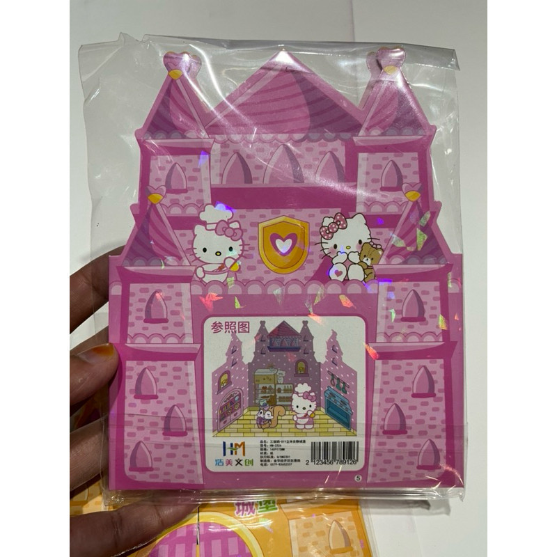 

MAINAN STICKER DIY SANRIO HELLOKITTY BENTUK KASTIL