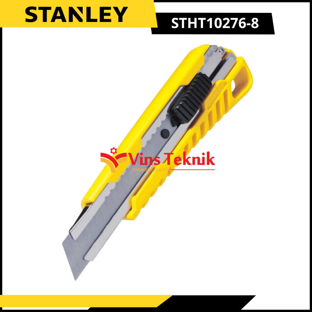 

Pisau Cutter 18mm Basic Snap Off Knife Stanley STHT10276-8