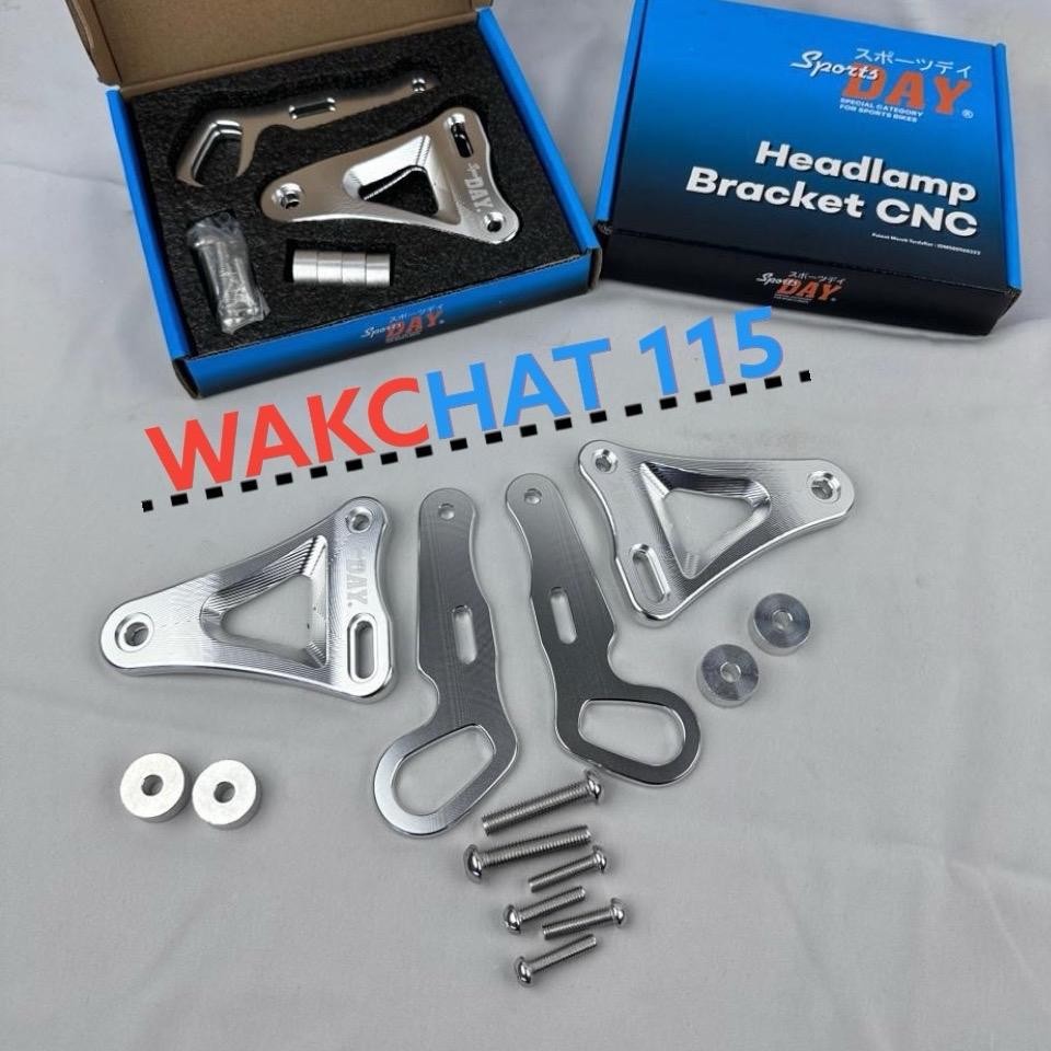 BREKET LAMPU CNC NINJA SS NINJA R KUPINGAN LAMPU NINJA SS NINJA R CNC SPORT DAY