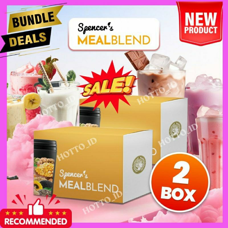 

FLASH SALE!!! Spencer's MEALBLEND isi 2 BOX / Spencers MEAL BLEND / Meal Replacement