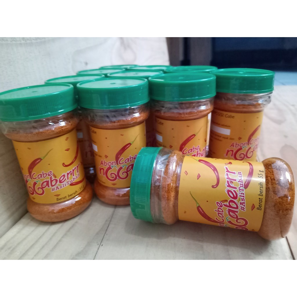 

BUBUK CABE NGGABER 100% CABE ASLI