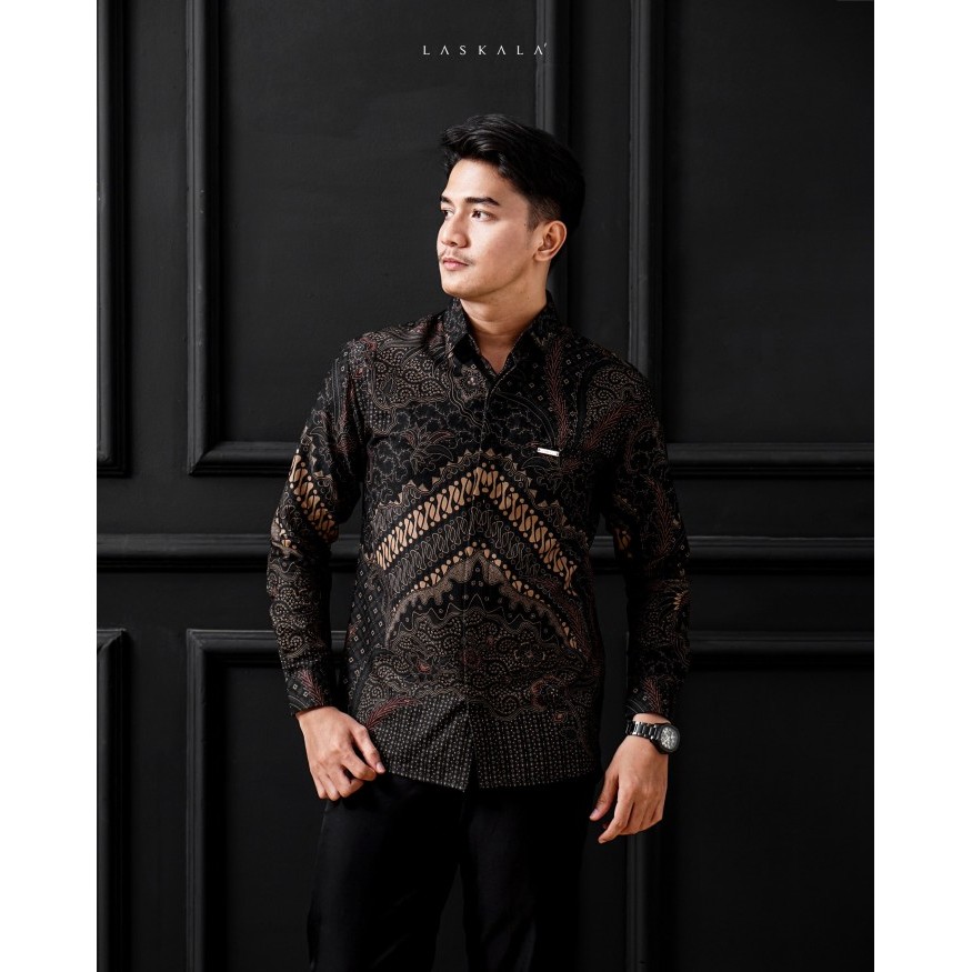 BEST SELLER Laskala Batik Premium Slimfit Sandro K08A331 - L