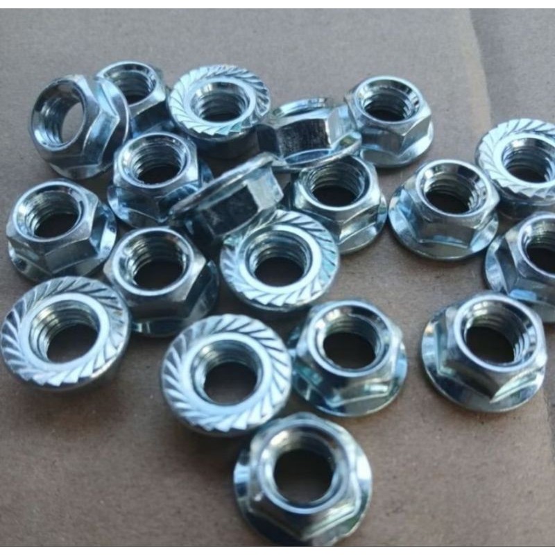 Mur Flange Nut M6 Flange Nut Stainless M6