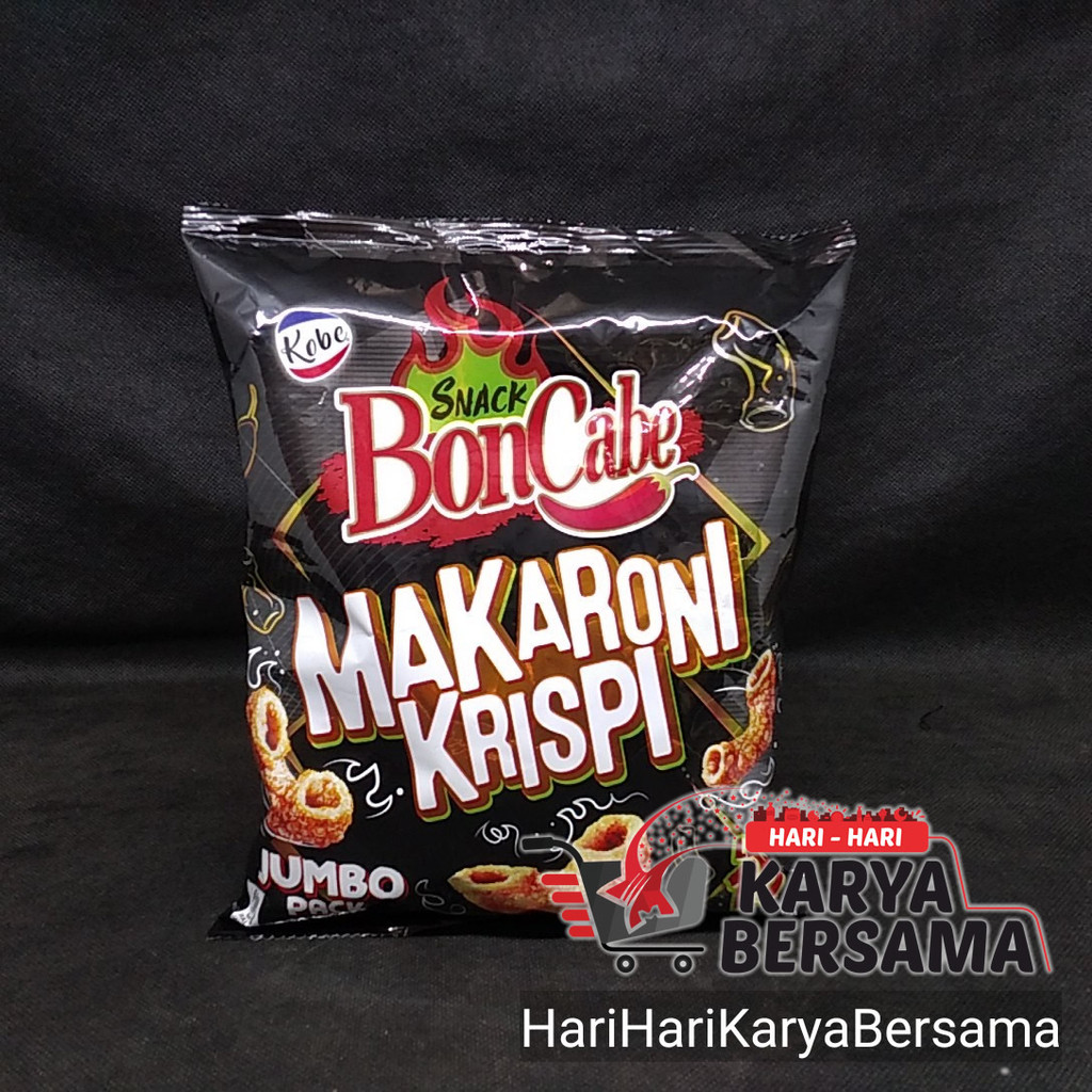 

MAKANAN RINGAN SNACK KOBE BONCABE MAKARONI KRISPI LEVEL 15 135GR