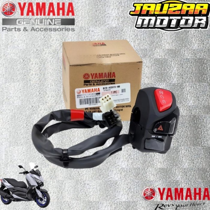 HOKDER SAKLAR KANAN KIRI XMAX X MAX 250 V1 OLD ORIGINAL YAMAHA B74-H3973 B74-H3963-00 - KANAN