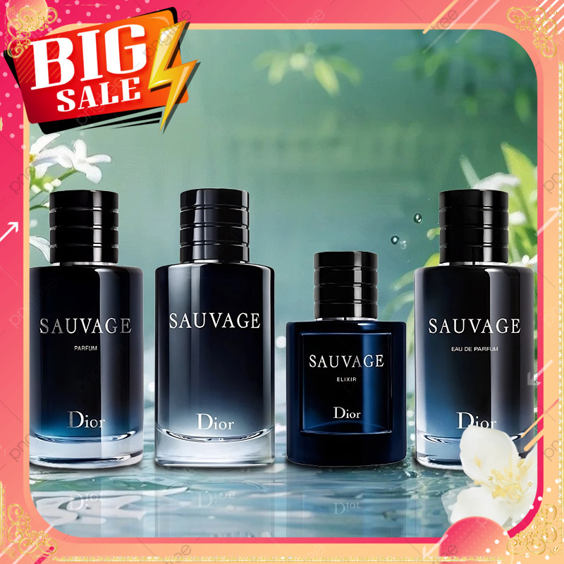 DIOR SAUVAGE EAU DE PARFUM SEPHORA COLLECTION【100% Original 】/EDT/EDP Parfum tahan lama 24 jam (INSP