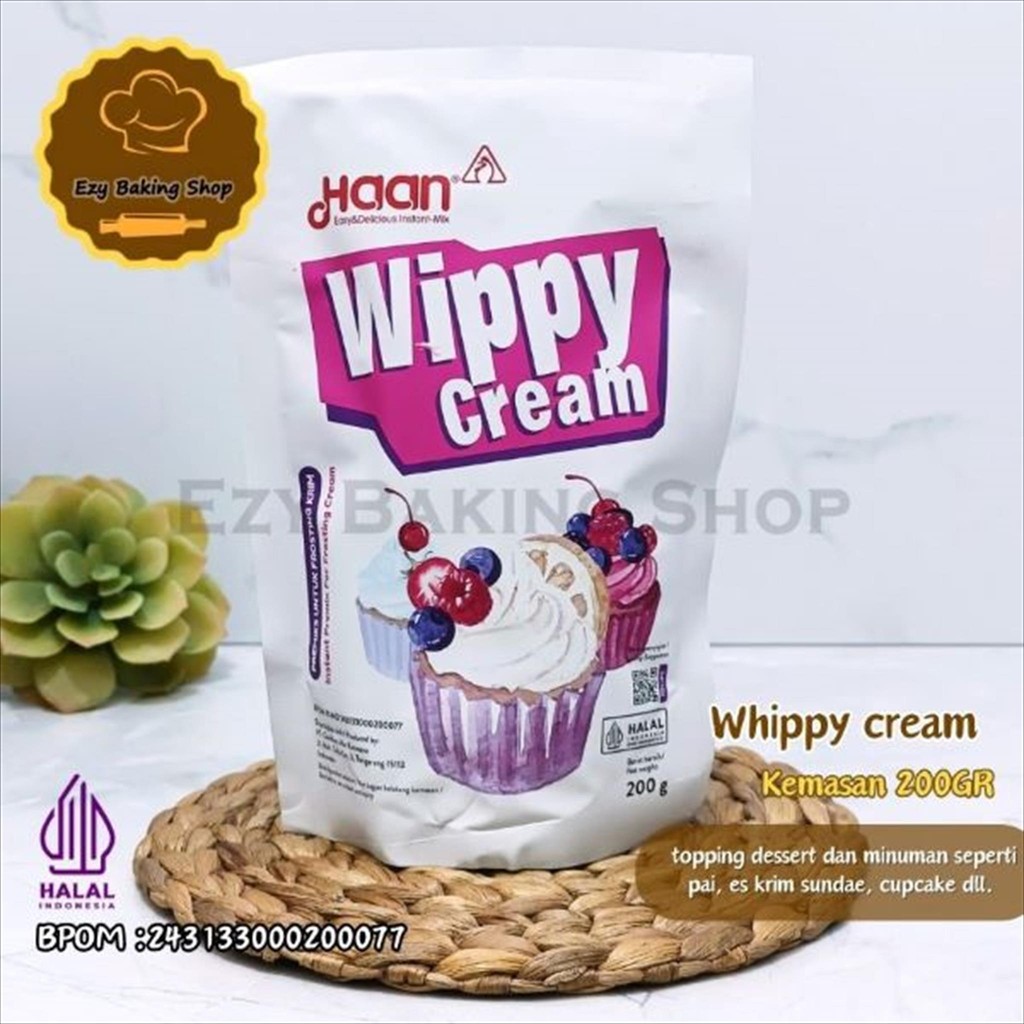 

HAAN Wippy Cream 200gr (Pouch)