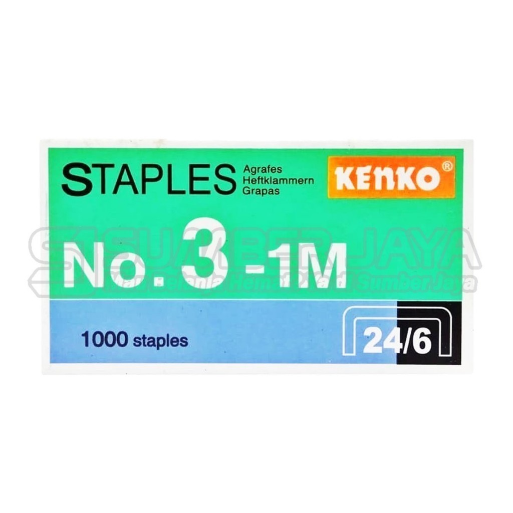 

Isi Staples No. 03 Refill Stapler HD-50 Isi Staples HD 50