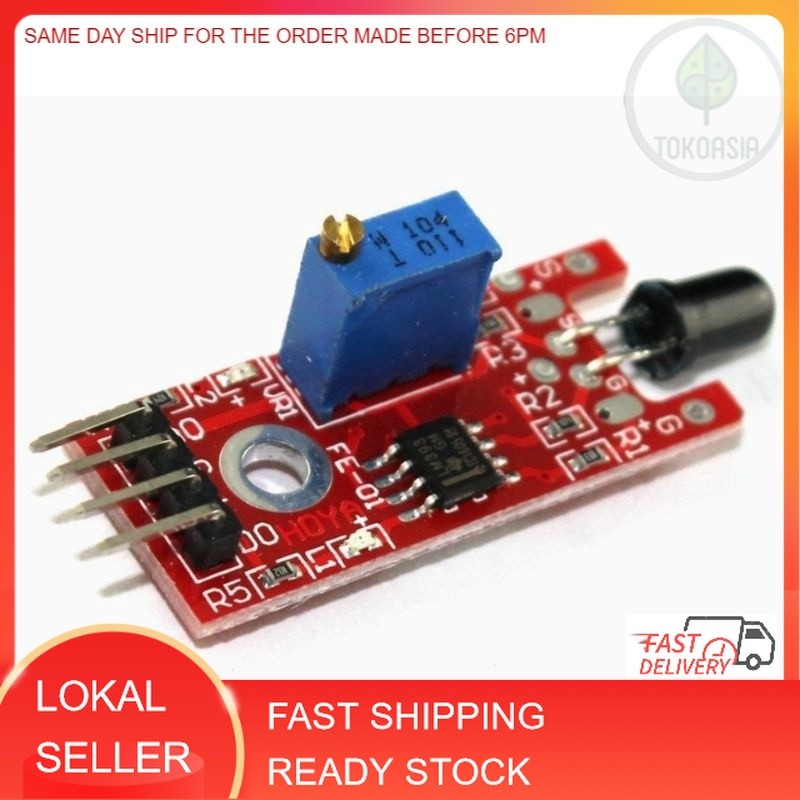 KY-026 Flame Sensor Module IR Sensor Detector for temperature DIY arduino ky 026