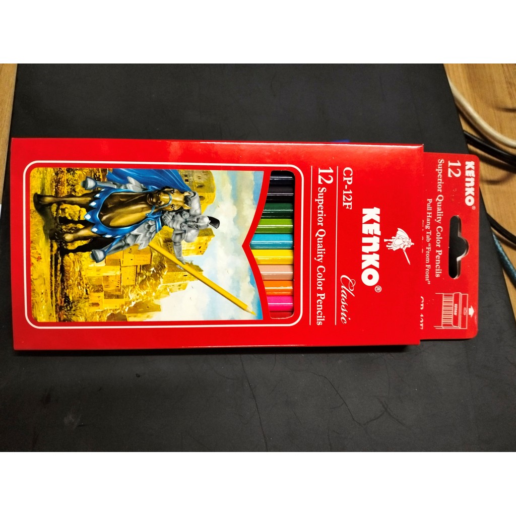 

Pensil 12 Warna Panjang Kenko / Color Pencil CP-12F Full Classic bagus dan murah Murah