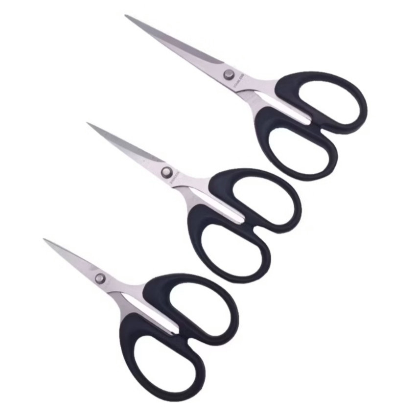 

GUNTING KERTAS SCISSORS UKURAN S - M - L STAINLESS TAJAM