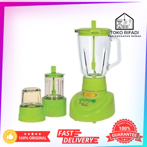 ( BISA COD ) BLENDER MIYAKO BL152GF 1.5 LITER BL 152 GF / BL152 GF / 3 GELAS BESAR KACA BELING BIG C
