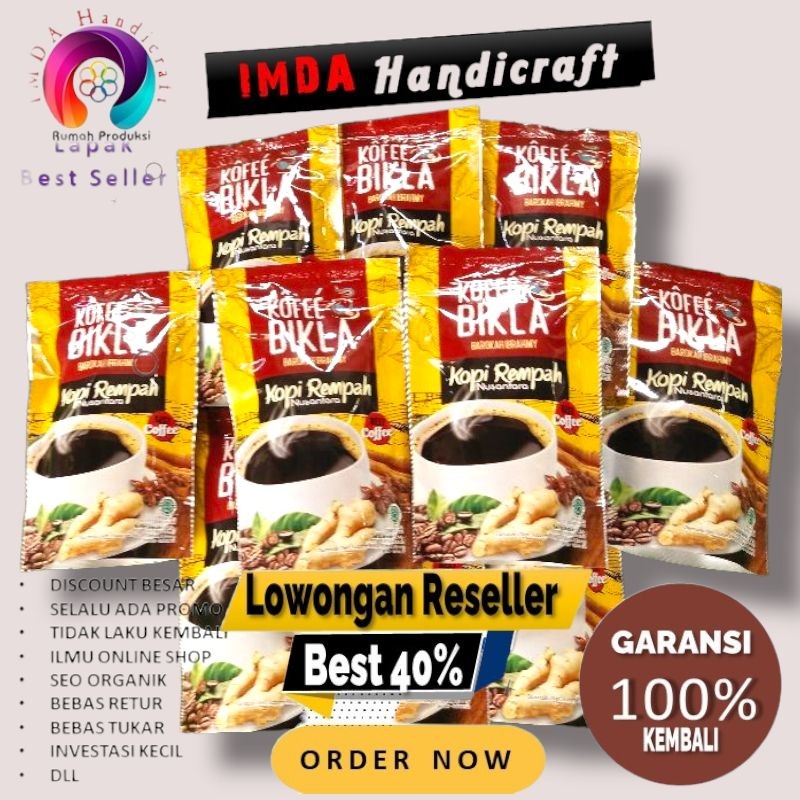 

MAKRIFATBUSINESS PAKET 10 PAKET KOPI BIKLA REMPAH ASLI ROBUSTA 125 GRAM