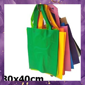 

(SBA) Tas Kain Spunbond 30x40cm Goodie Bag Handle Tali Telinga ST2010A4