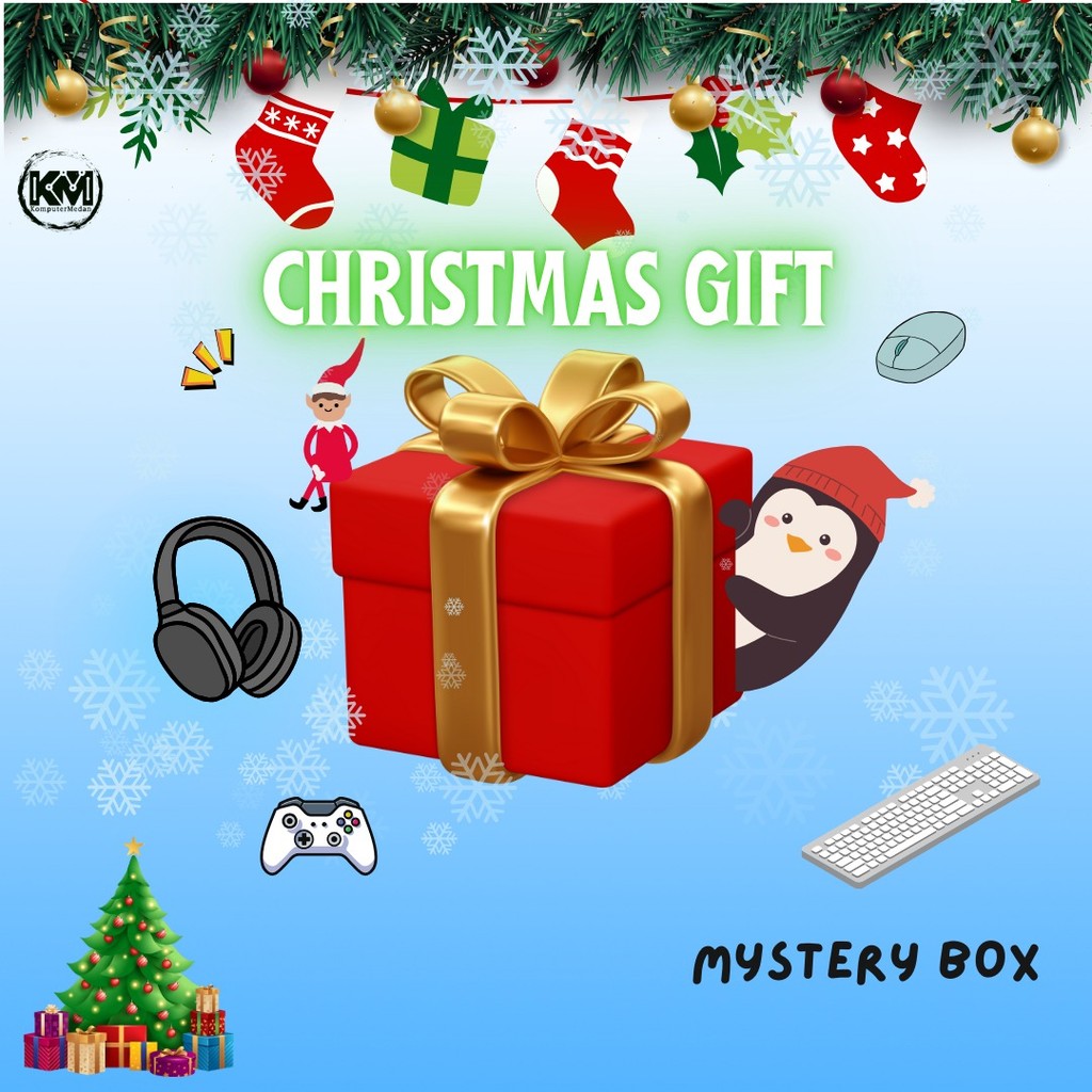 

Christmas Gift Mystery Box - Hadiah Natal Penuh Kejutan!