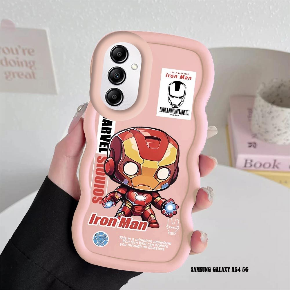 Case Hp Samsung Galaxy A54 A14 5G A24 A04 A04E A04S M04 New Macaron Candy Color Silicone Casing Iron