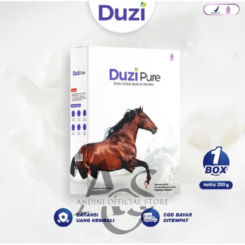 

( Terlaris) Duzi Pure susu kuda bubuk paket 1 Box