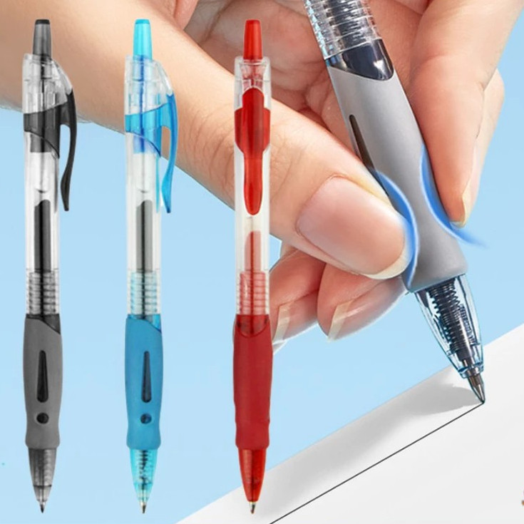 

[WRSR27] PULPEN GEL INK 0.5MM STANDAR PULPEN ALAT TULIS KANTOR SEKOLAH PENA PEN PENCET TINTA CAIR