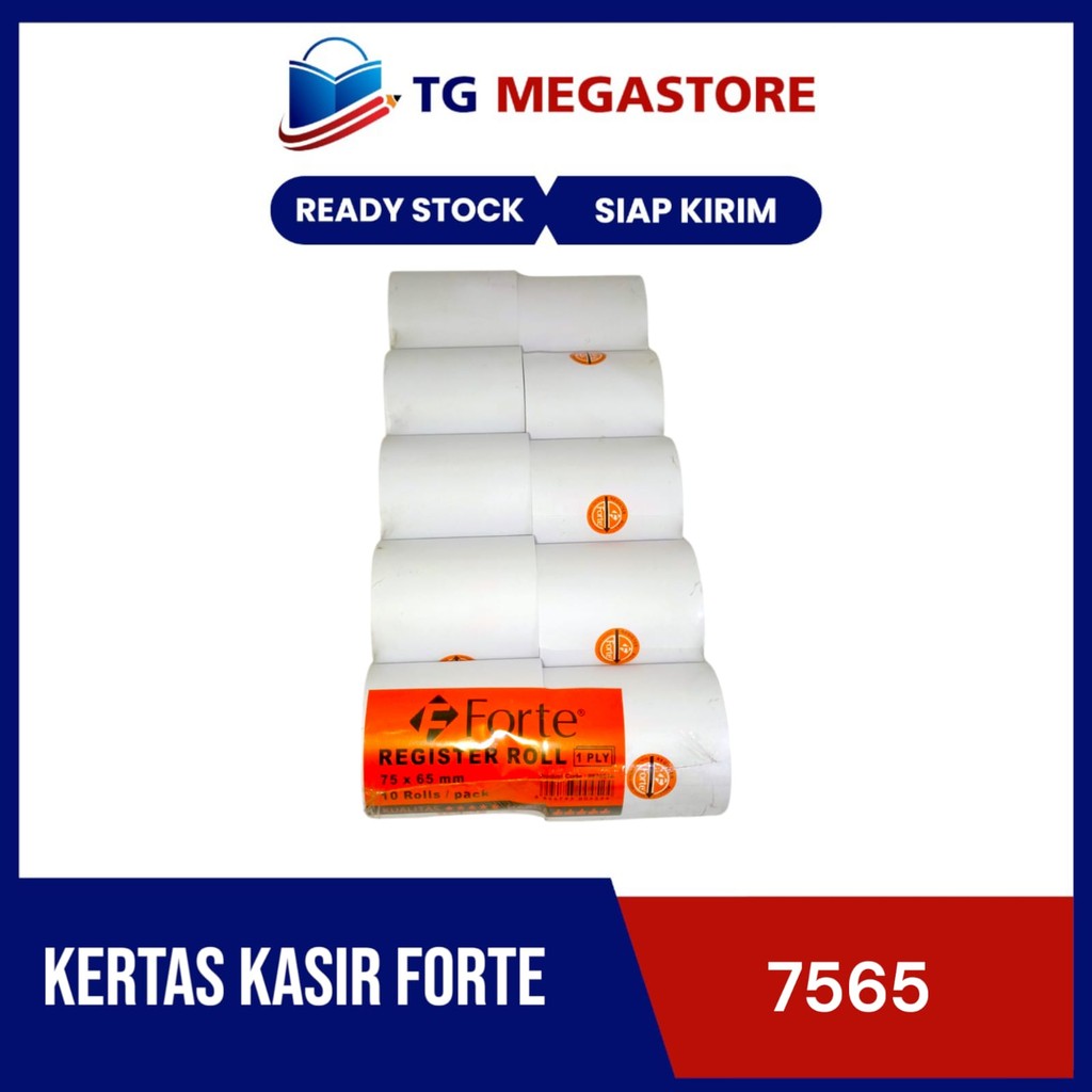 

Kertas Kasir / Paper Roll / Resgister roll Forte 7565