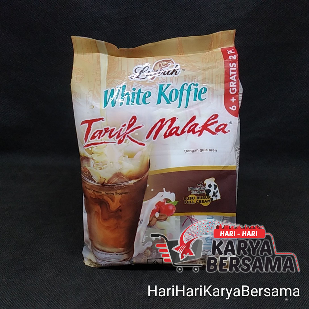 

LUWAK WHITE COFFIE TARIK MALAKA BAG 6'S X 25GR