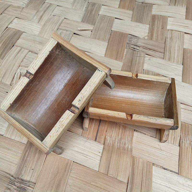 Asbak Bambu Natural Alami Gaya Elegant Dari Bambu Asli Asbak Bambu Kolosal Mode Asbak Unik Dari Bamb